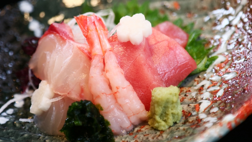 お刺身◆海の近くだから味わえる新鮮な海の幸