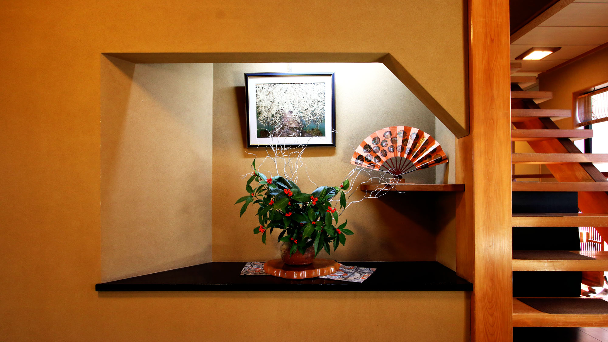 館内◆お花を飾ります*