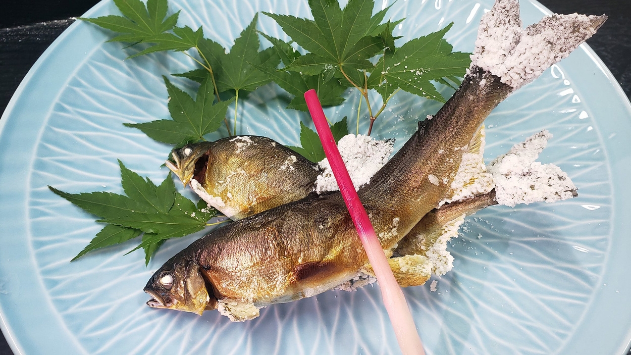 【人吉球磨の鮎まつり】旬の鮎を堪能できる♪　芳野鮎づくし会席プラン　一泊二食付　☆期間限定☆特典付き