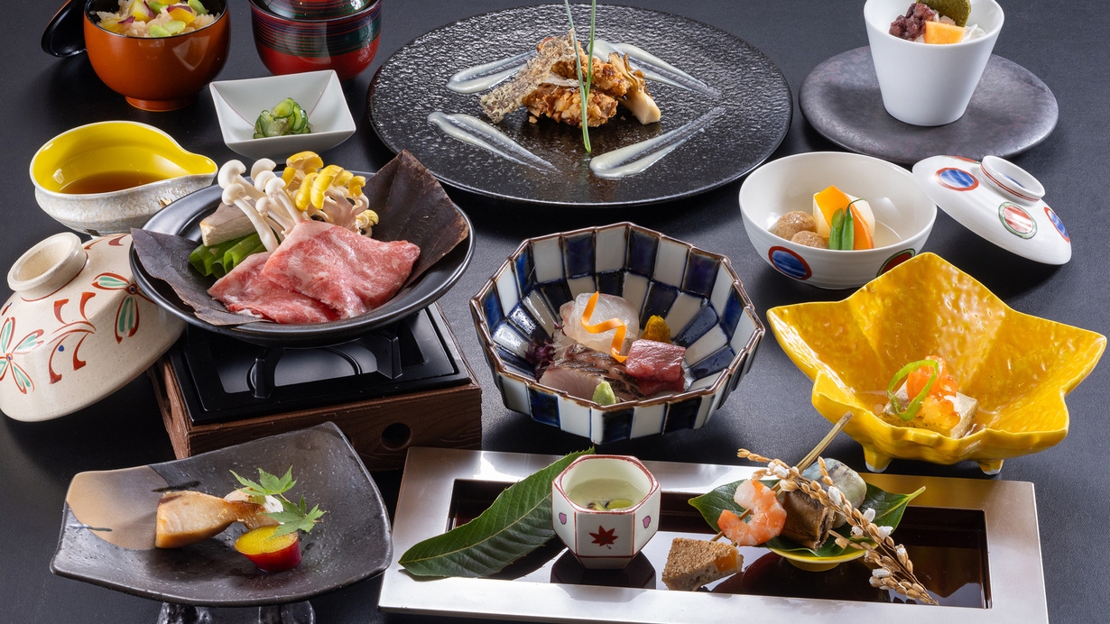 【スタンダードプラン】基本会席コース【和（やわらぎ）会席】旬の味覚を堪能、心安らぐ和の会席