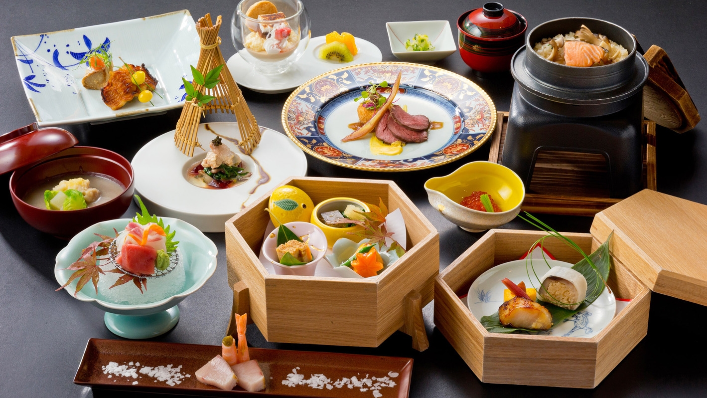 【プレミアムプラン】上質な本格会席コース【紬（つむぎ）会席】　織りなす美味、心ほどける極上のひととき