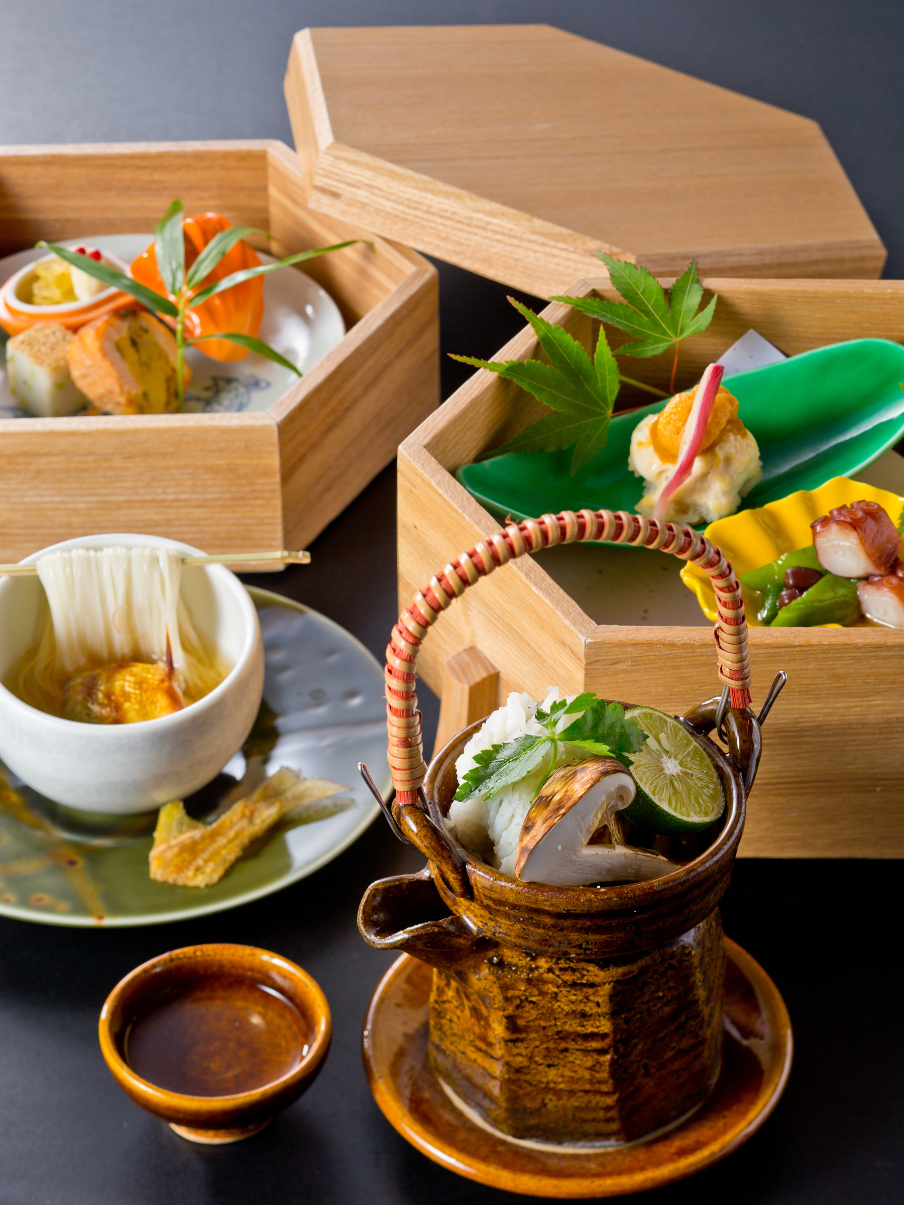 【本格会席】紬会席（一例）