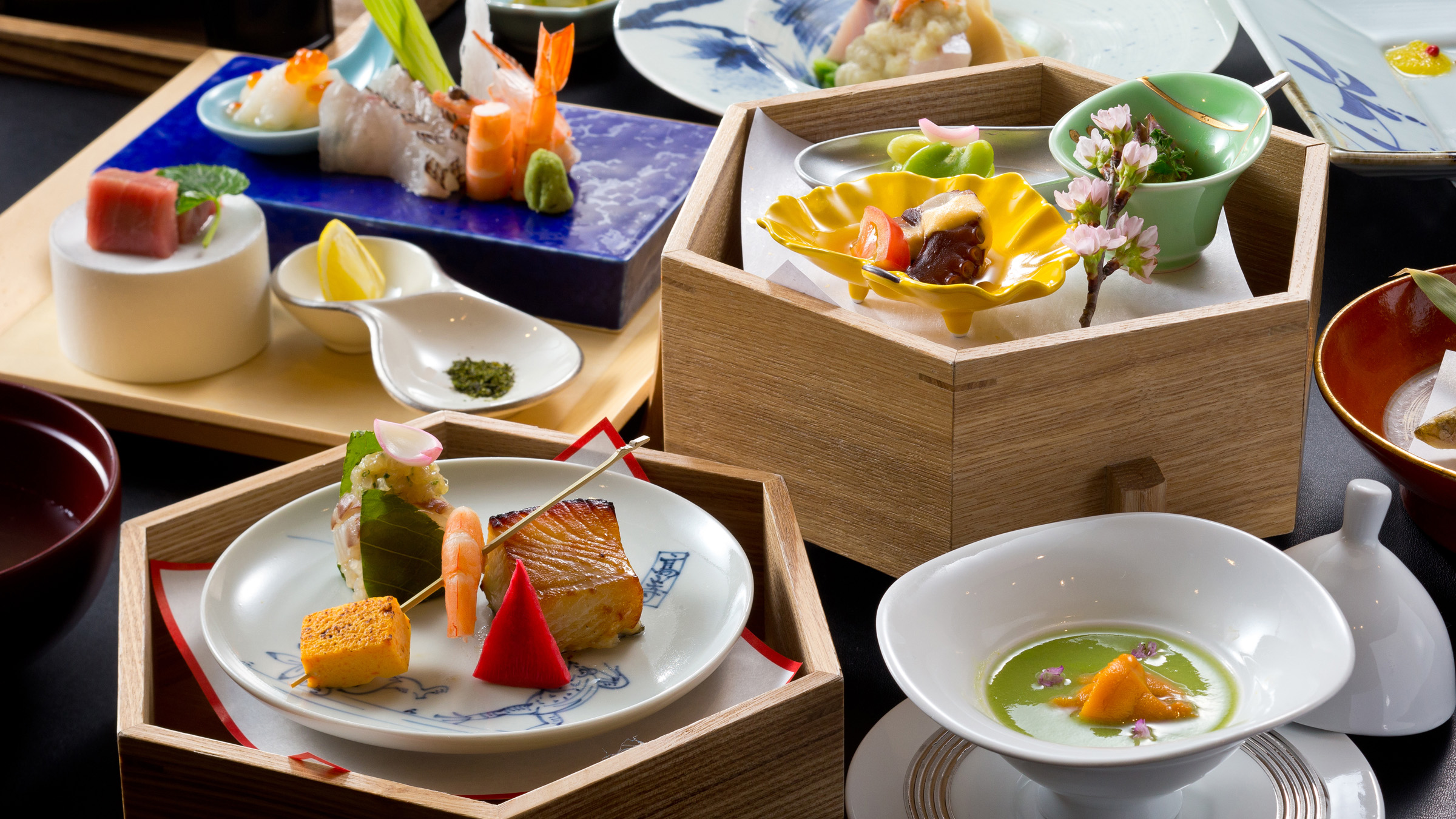 【本格会席】紬会席（3/18～4/21）