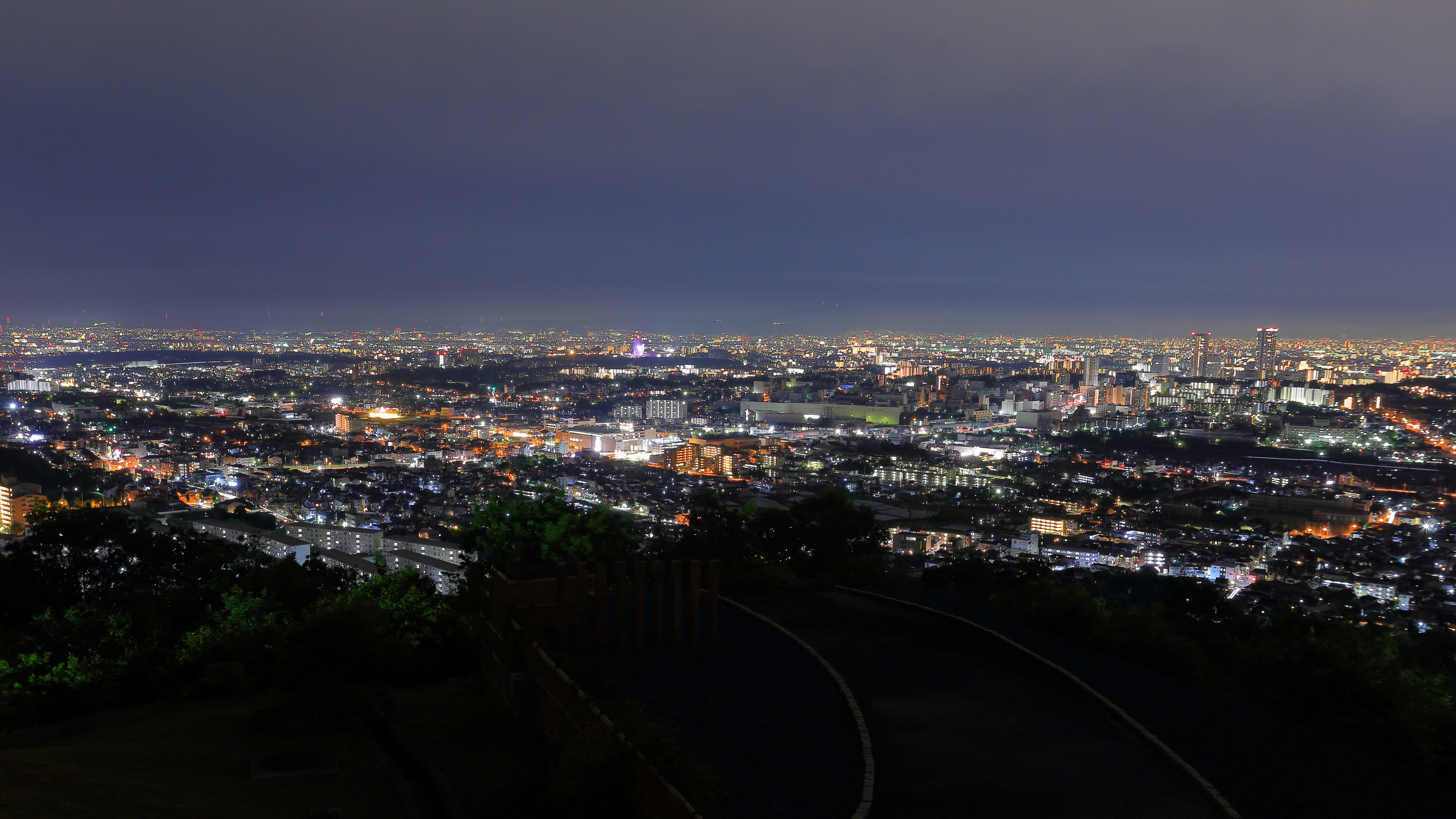 テラス【夜景】