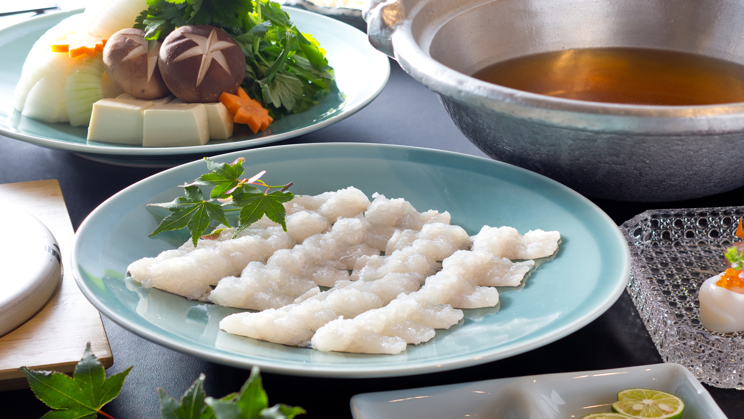 夏季限定【鱧すき会席】（6月～10月）