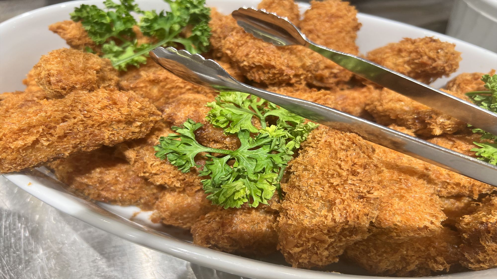 ◆ご当地メニュー　カキフライ