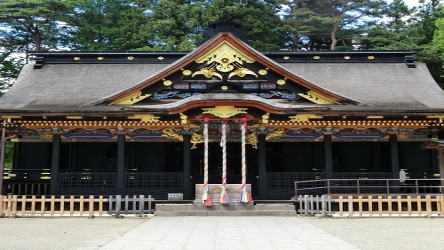 ◆≪大崎八幡宮≫1607年、伊達政宗公によって創建され国宝指定の建造物です。