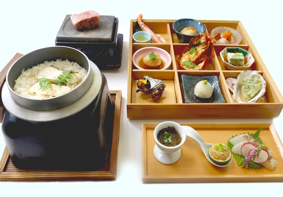 2食付★冬季限定！松阪牛ステーキと伊勢志摩御膳コース