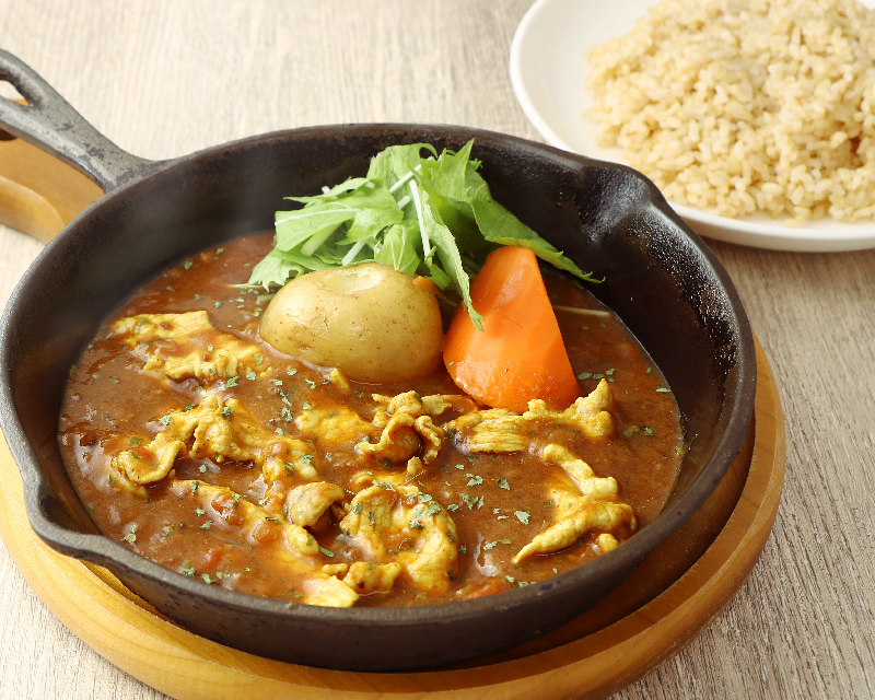 ポ－クスパイスカレー