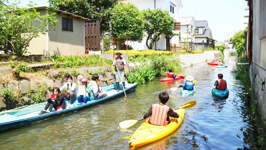 *【周辺観光】カヤック・和舟体験