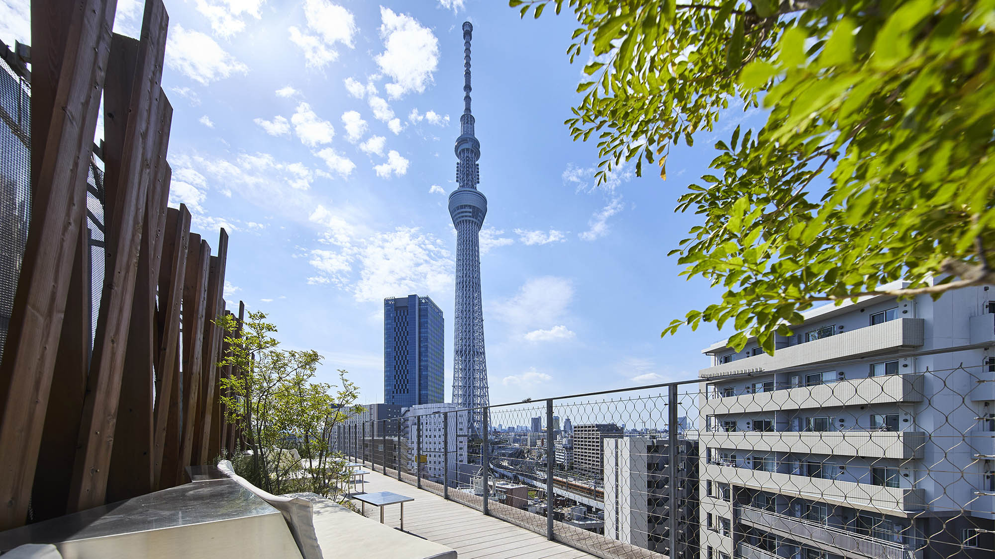 @rooftop｜まるで東京の風景を切り取った絵画のように、一つひとつの景色を楽しめます。