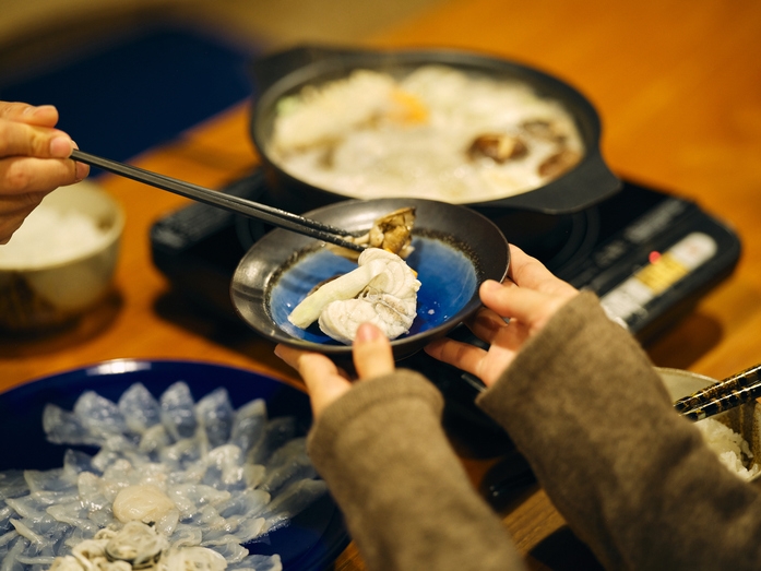【冬の味覚の最高峰！】若狭ふぐと越前がに満喫プラン（夕食付き）
