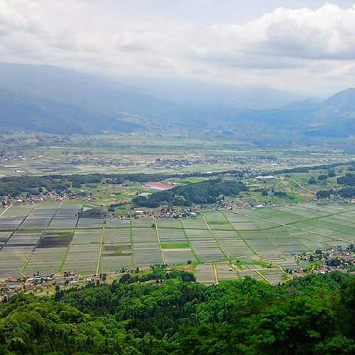 鷹落山からの景色