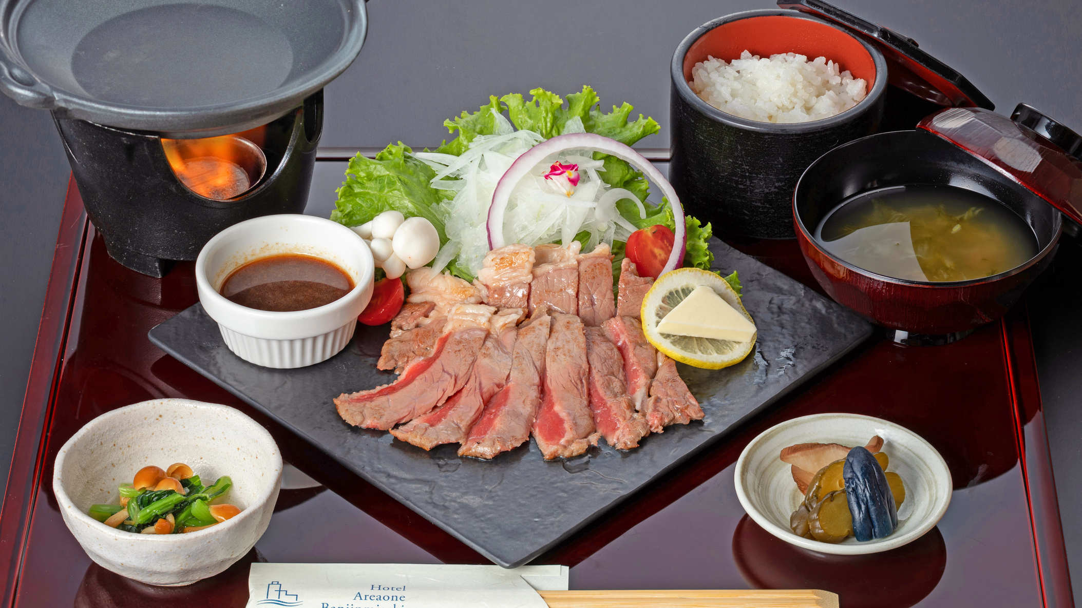 【楽天スーパーSALE】【大人気】ステーキディナー付　オープンより人気のロングセラープラン！