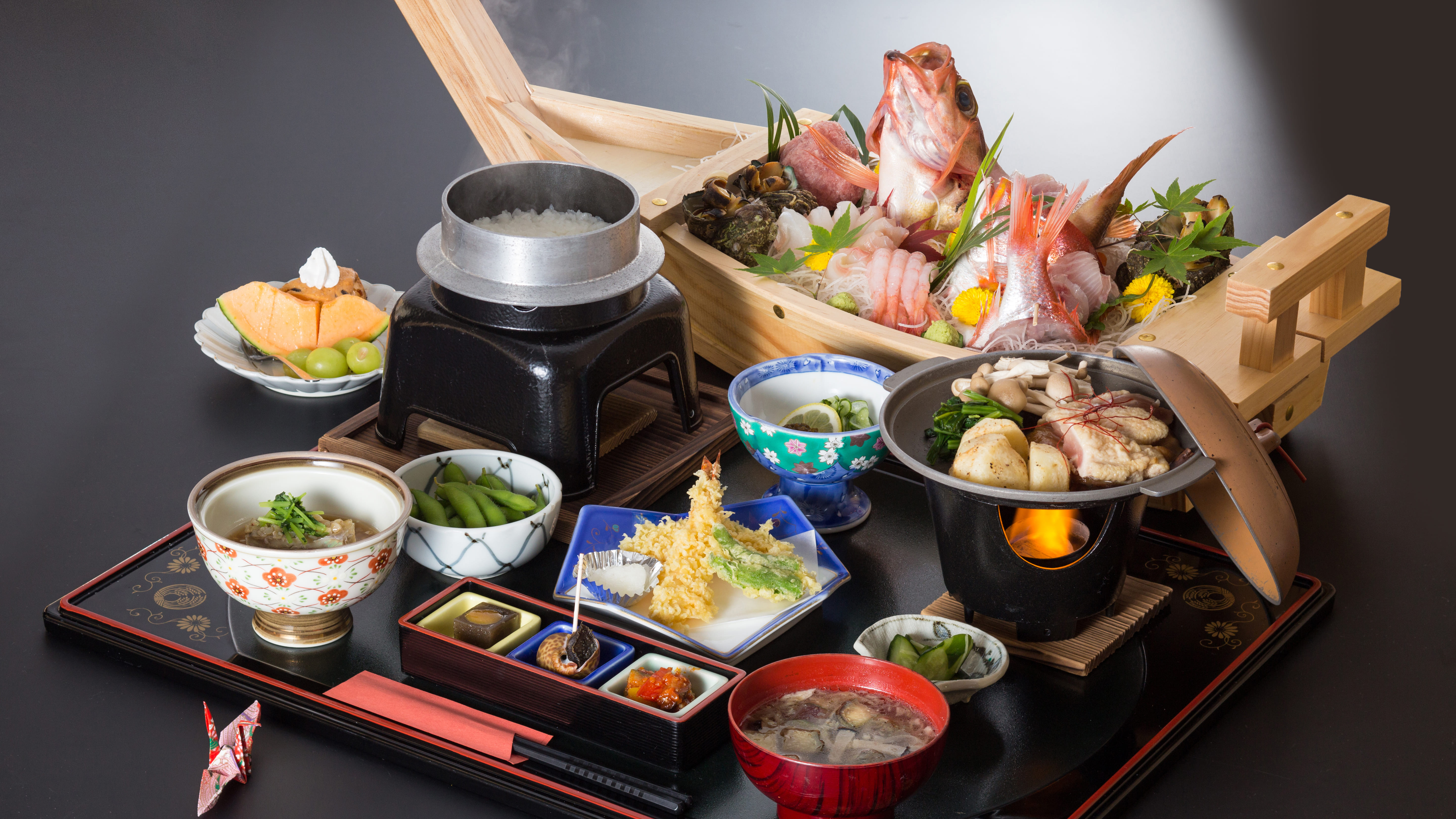 夕食イメージ【船盛り付きスタンダード会席】