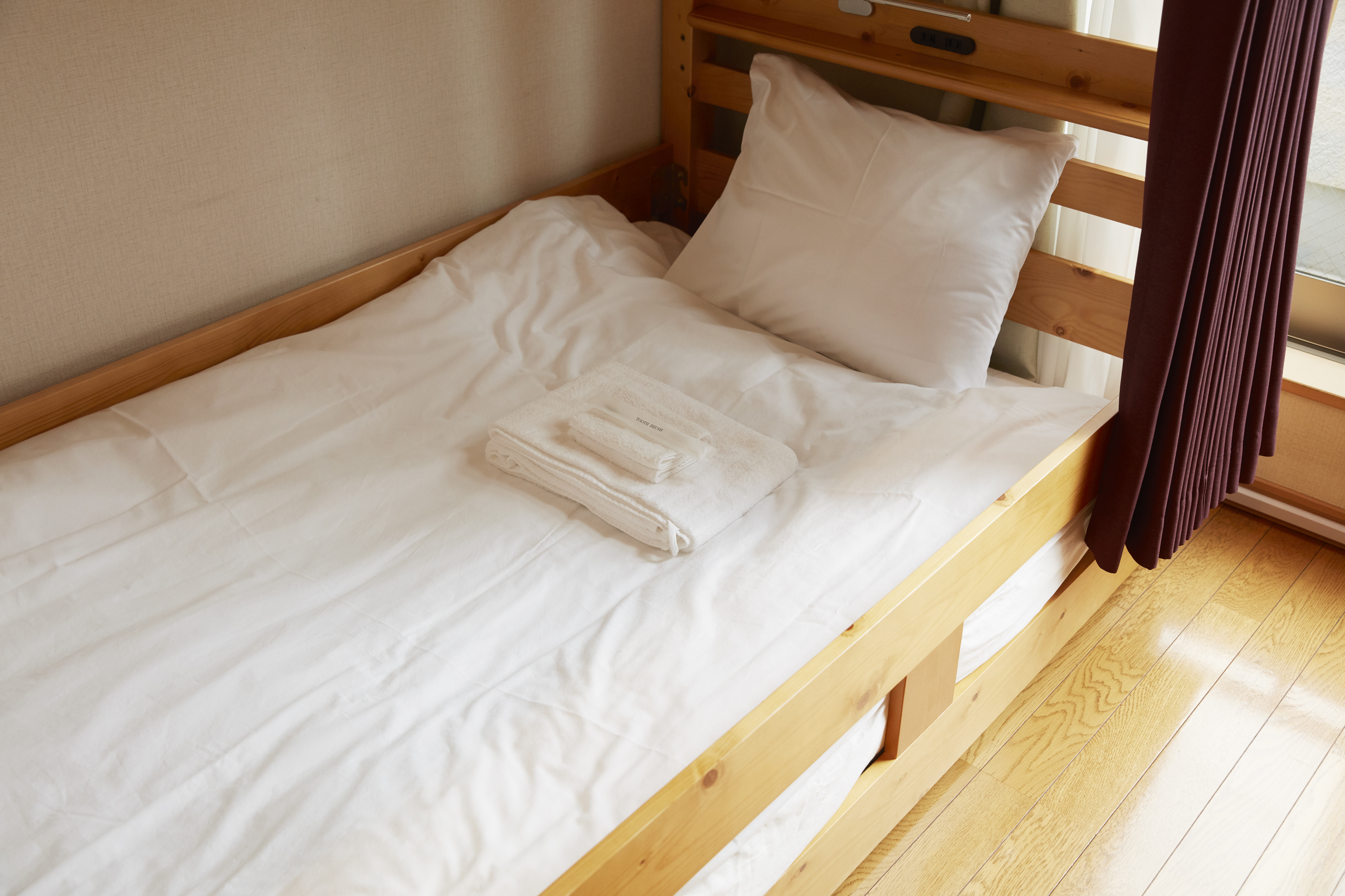 男女共用ドミトリー