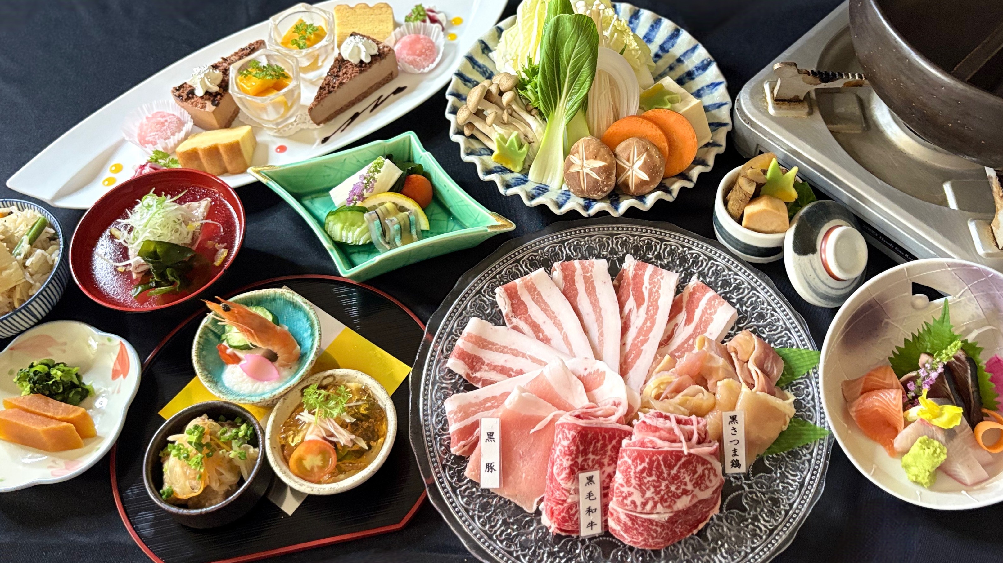 調理長おまかせの基本会席 (一例)