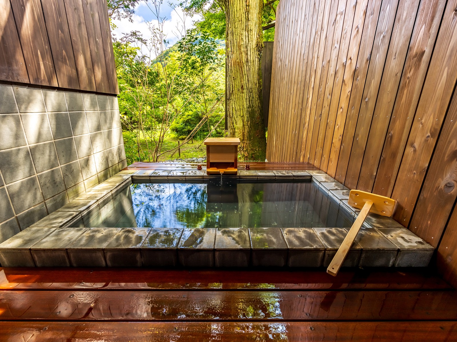 仰光荘 客室露天風呂