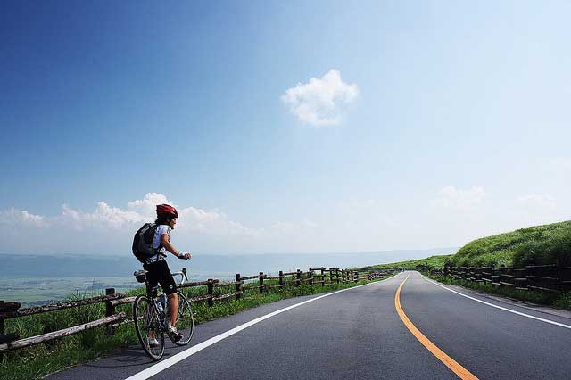 ツーリング　海沿いの道