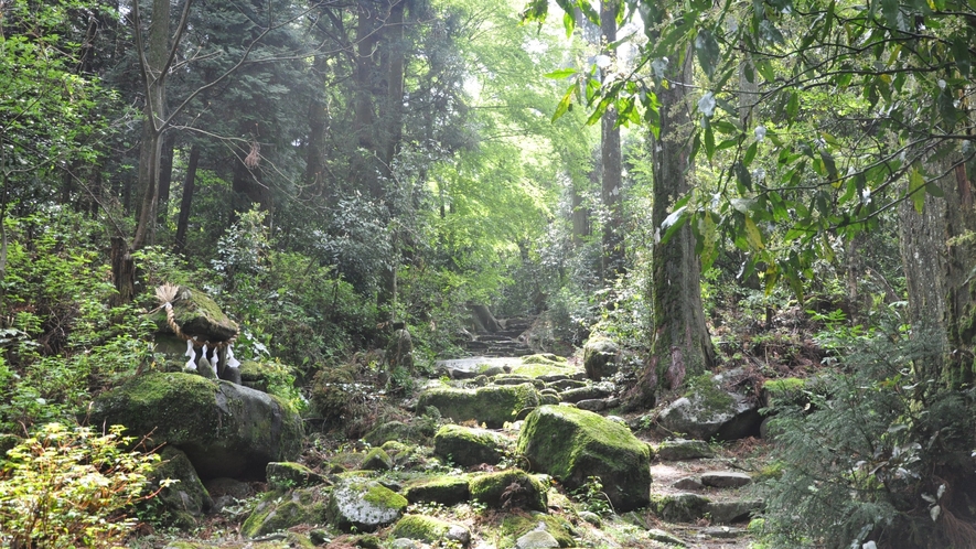 御許山　古道