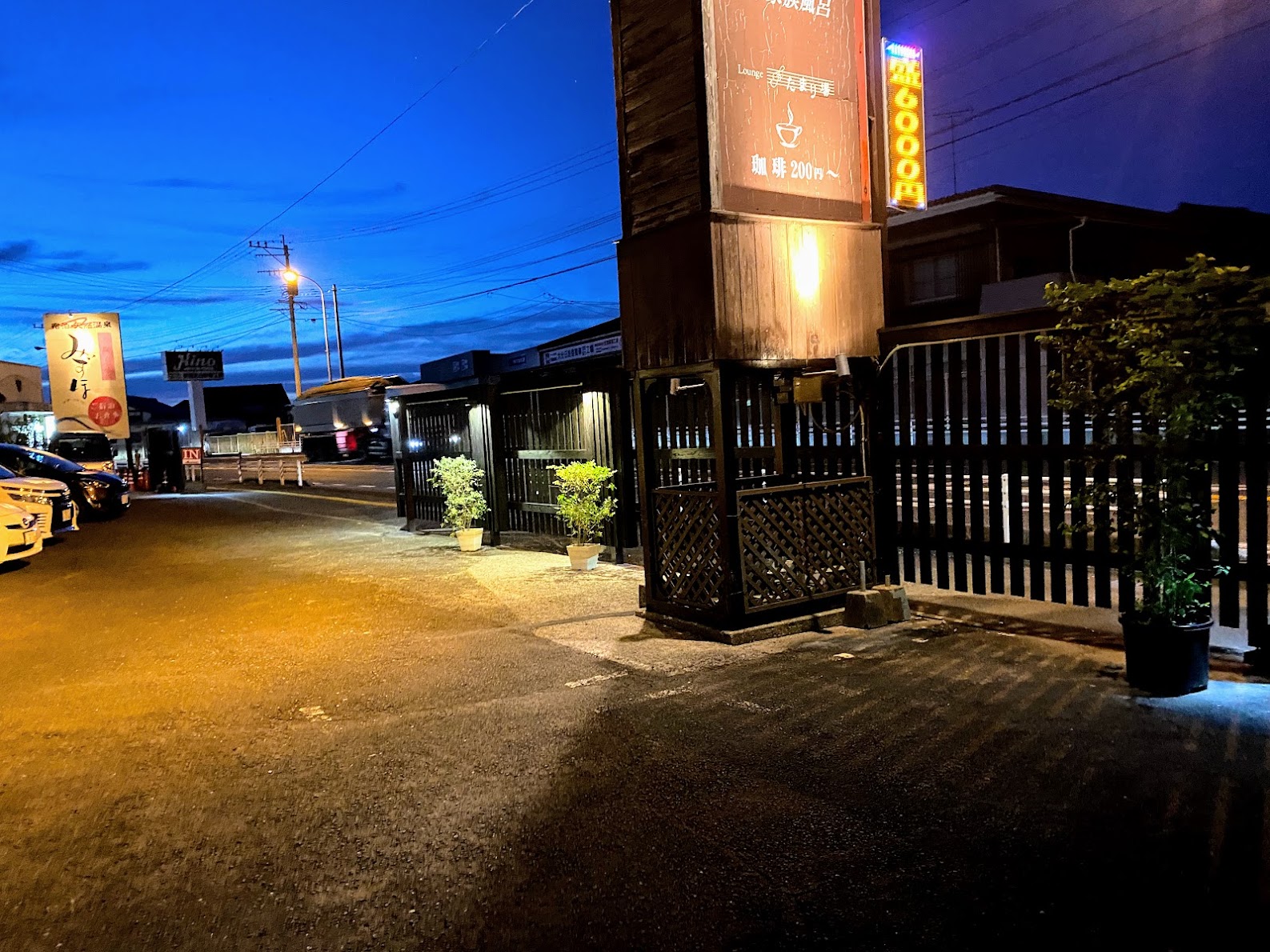 夜景　塀ベスト