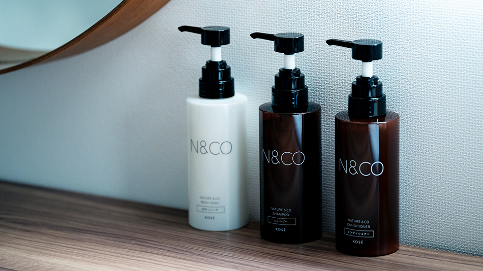 [Amenities] 3種の植物オイル配合でノンシリコンのパーソナルケアアイテム