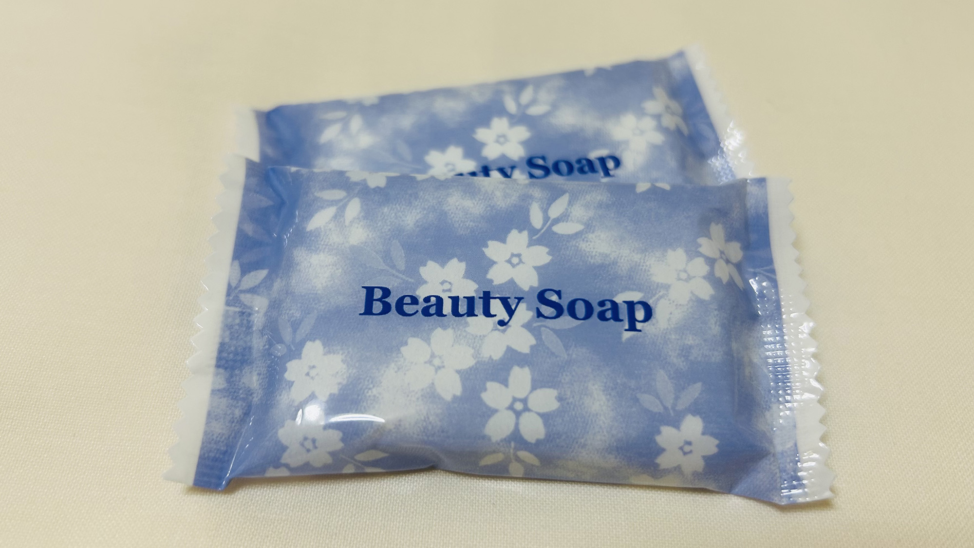 ・【石鹸】衛生的な個包装タイプ。安心してご使用いただけます