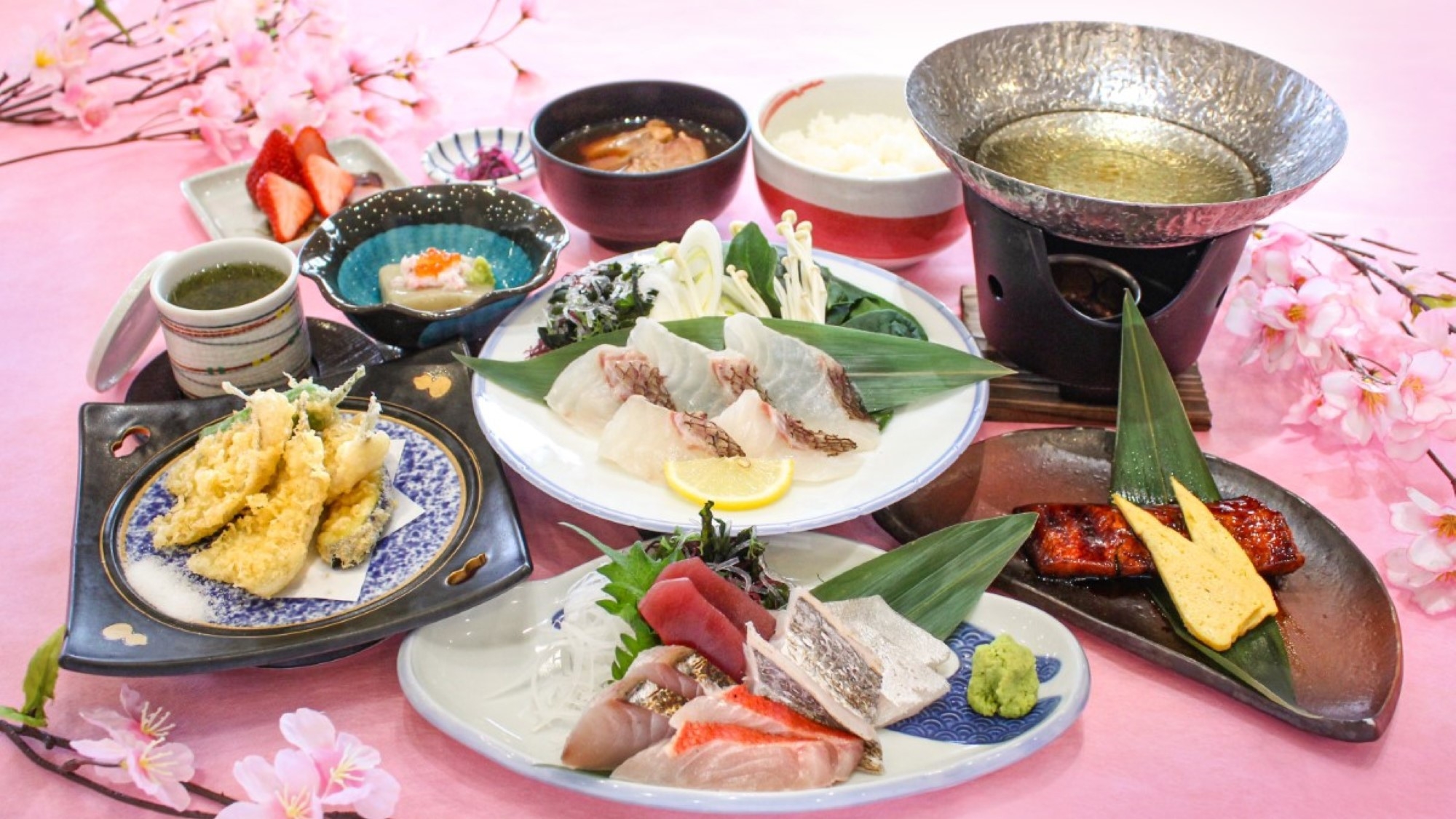 【事前WEB決済限定】行列ができる海鮮料理店「平の屋」の海鮮料理を満喫♪朝夕2食付きプラン☆【春】