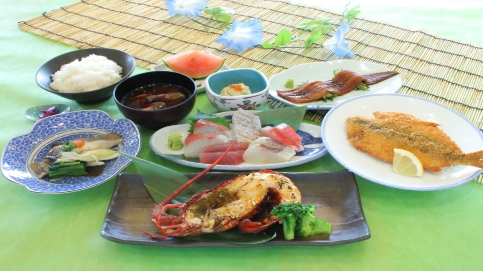 【事前WEB決済限定】行列ができる海鮮料理店「平の屋」の海鮮料理を満喫♪朝夕2食付きプラン☆【夏】