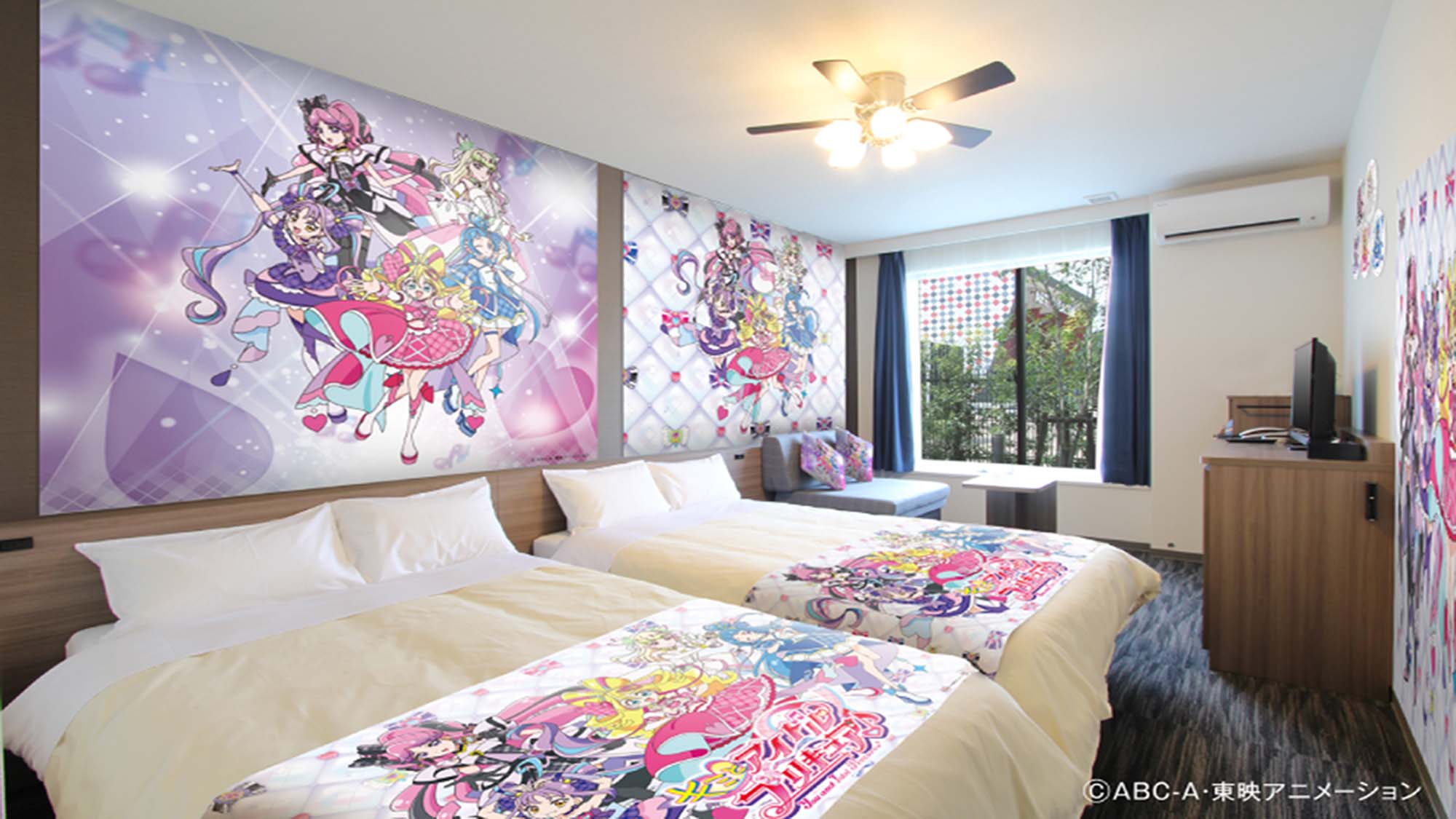 パース_キミプリ（5人）コラボルーム_著作あり