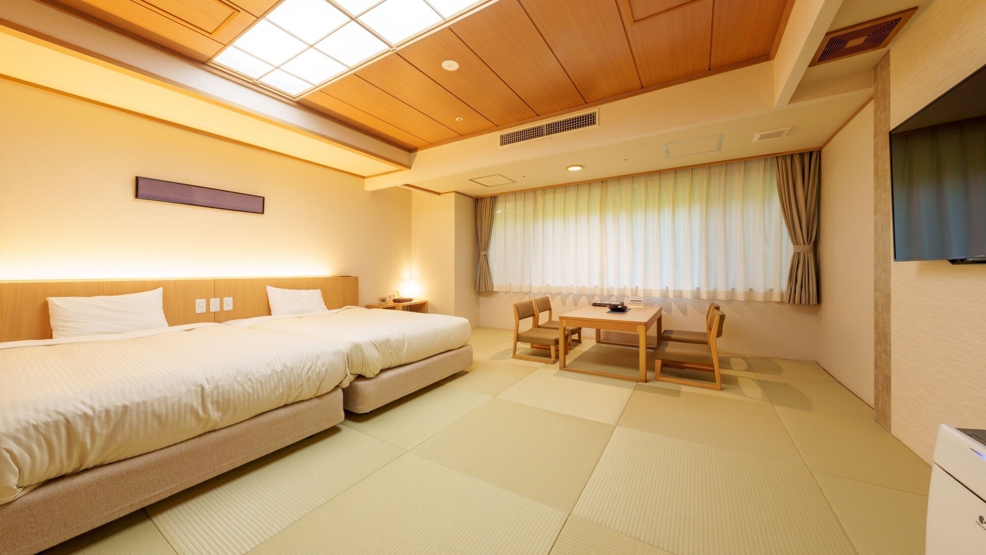 ■朱雀亭 和室モダン(ベッド2台)(山側)※2020年客室リニューアル