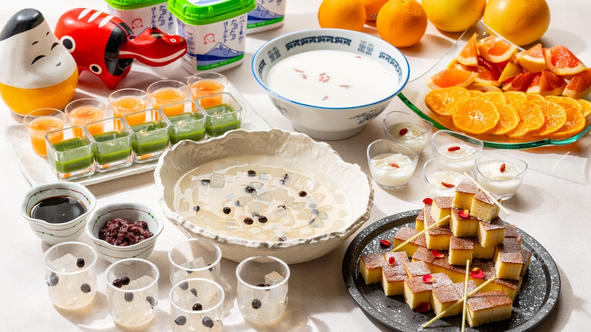 ■＜朝食ビュッフェ＞スイーツ※掲載内容は一例です。仕入れ状況等により変更になる場合がございます。