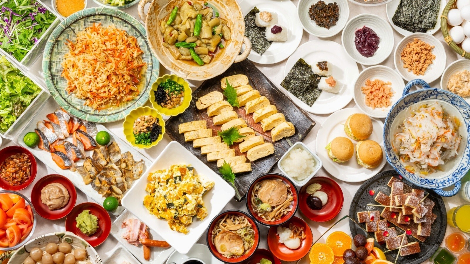 ■＜朝食ビュッフェ＞イメージ※掲載内容は一例です。仕入れ状況等により変更になる場合がございます。