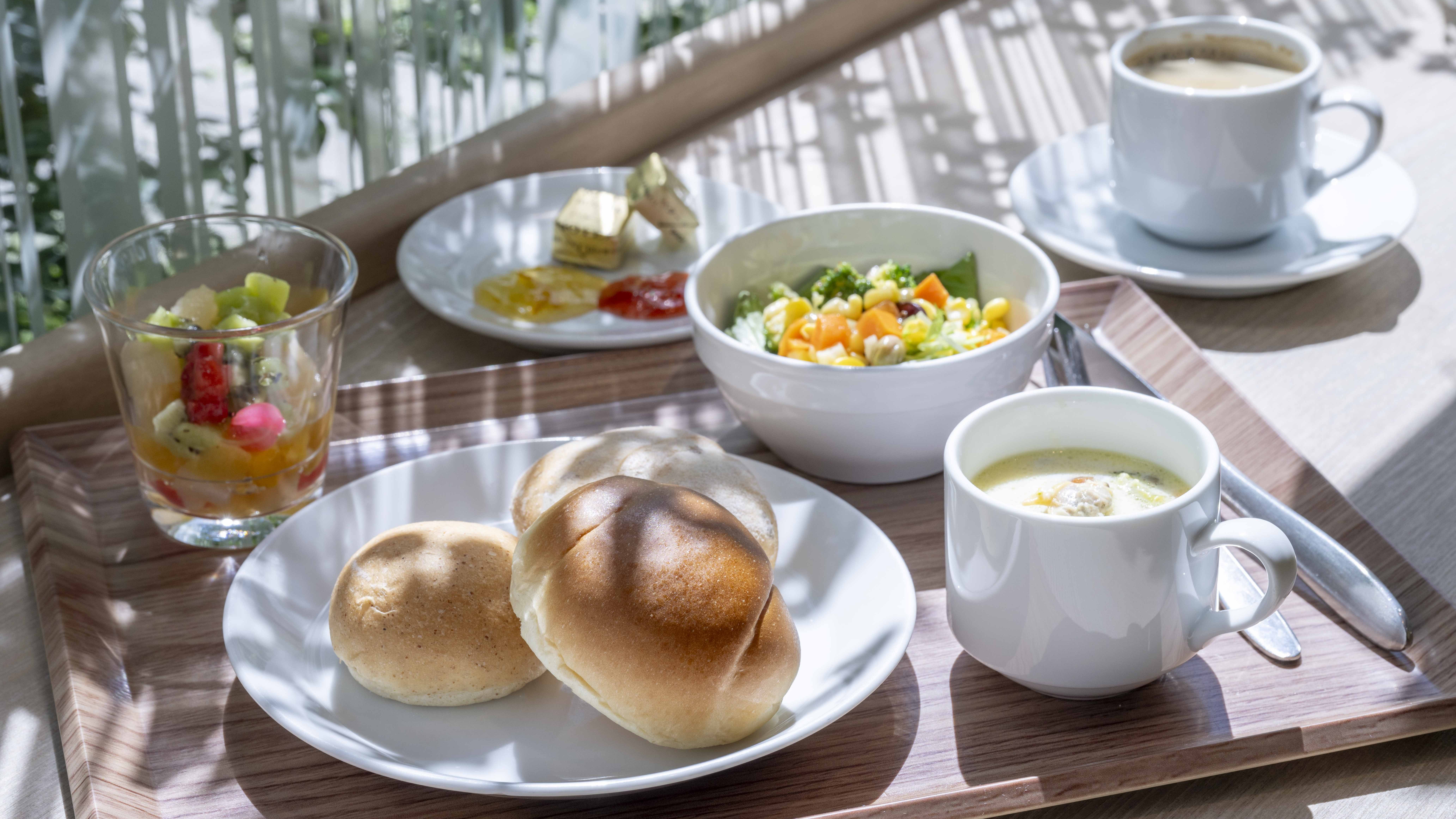 朝食取り合わせ一例