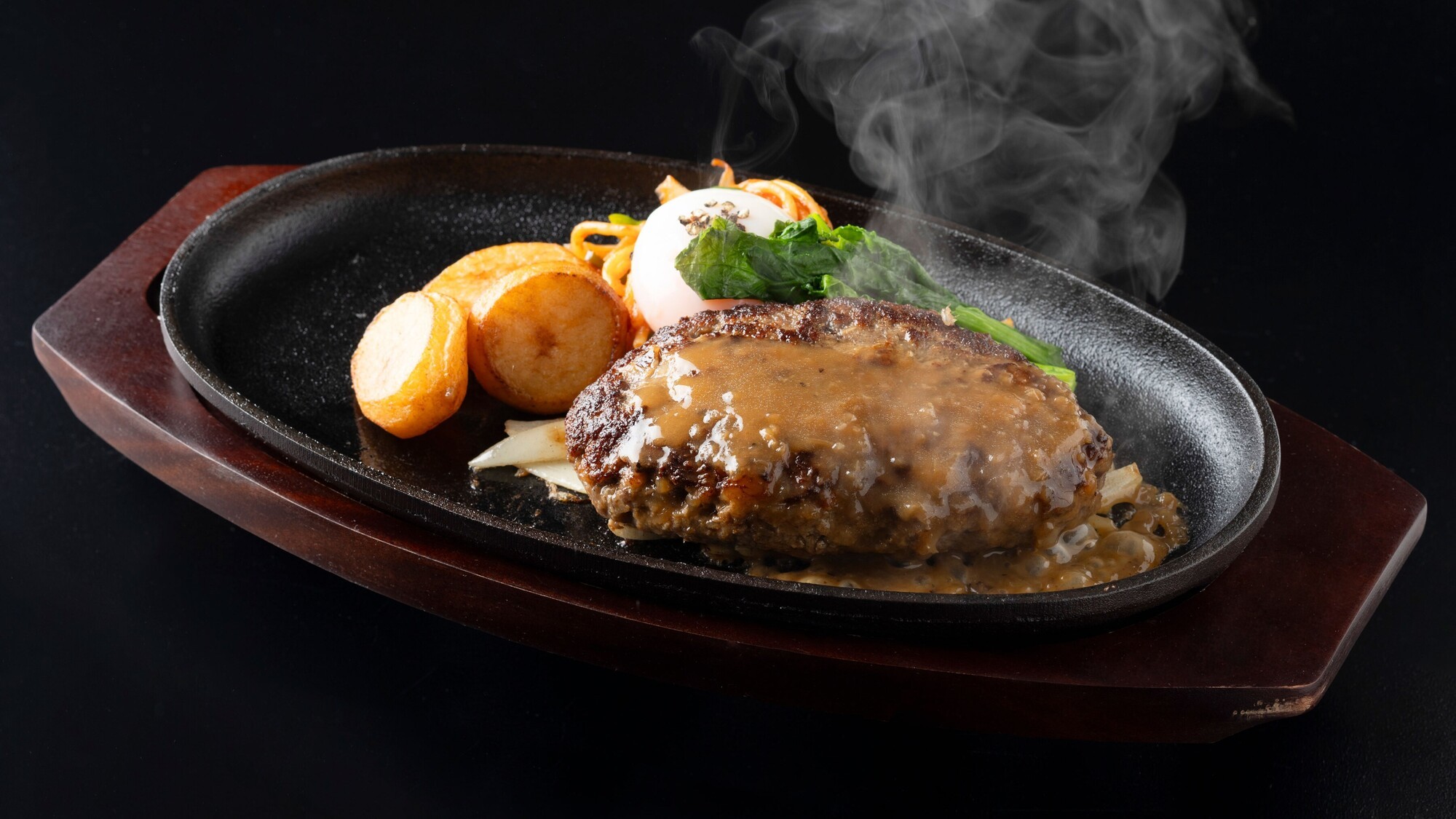 富良野和牛100%　ハンバーグステーキ