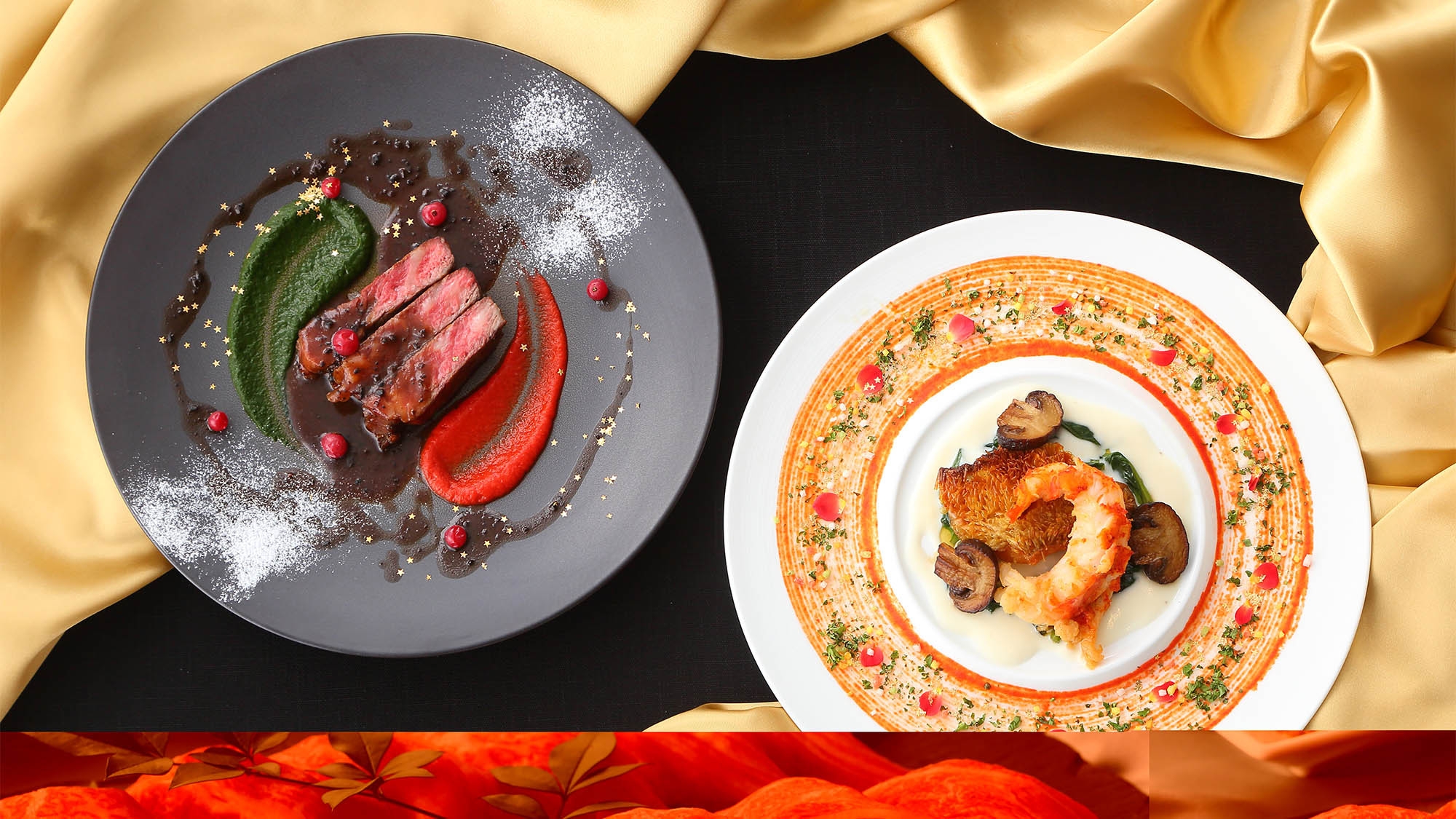 フリーフロー＆選べるメインディッシュ付きブッフェ クラブラウンジ付き　夕食19時30分