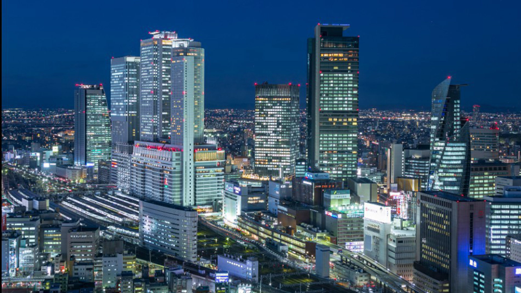 ホテルからの眺望 名古屋ステーションビュー