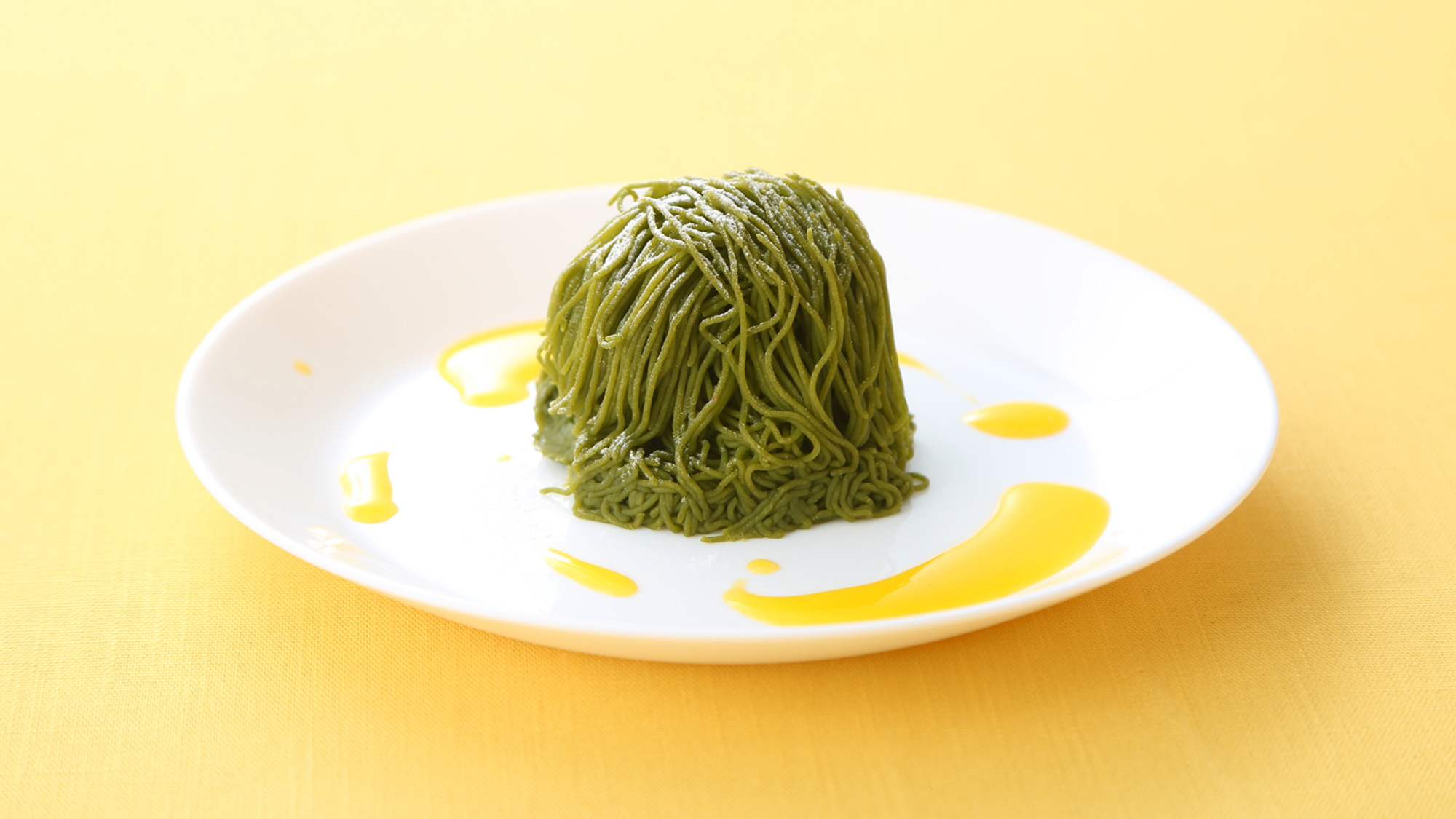 西尾抹茶と宇治抹茶アイスのナゴプリ・モンブラン