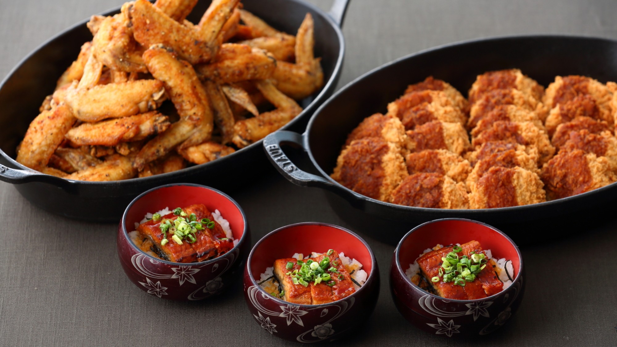 なごやめし(ひつまぶし・手羽先・味噌カツ)