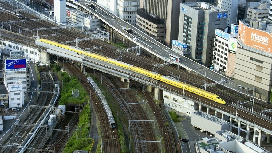 トレインビュー　名古屋駅側トレインビュー（北側）