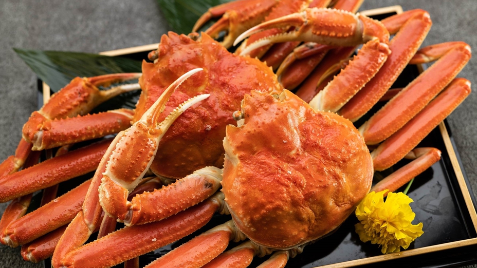 【近江牛しゃぶ＋カニコース】厳選カニまるごと1匹！！×近江牛ステーキ＆しゃぶしゃぶプラン