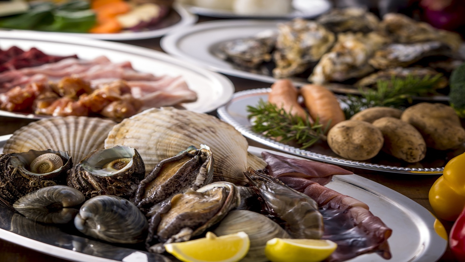 【冬季限定】瀬戸内の海鮮と旬の牡蠣を味わう「BBQ基本プラン」