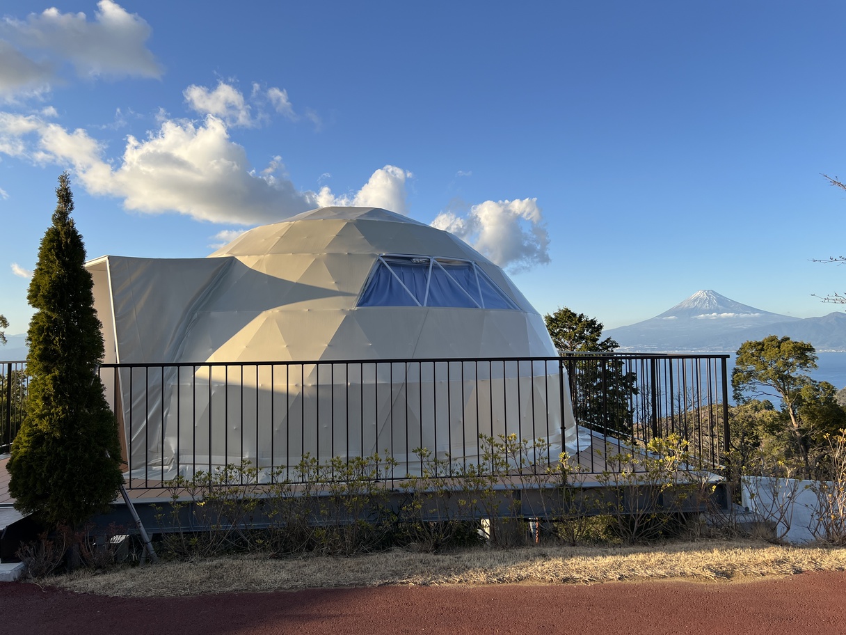 ドームテントサイトtypeSD（シングルベッド4台）