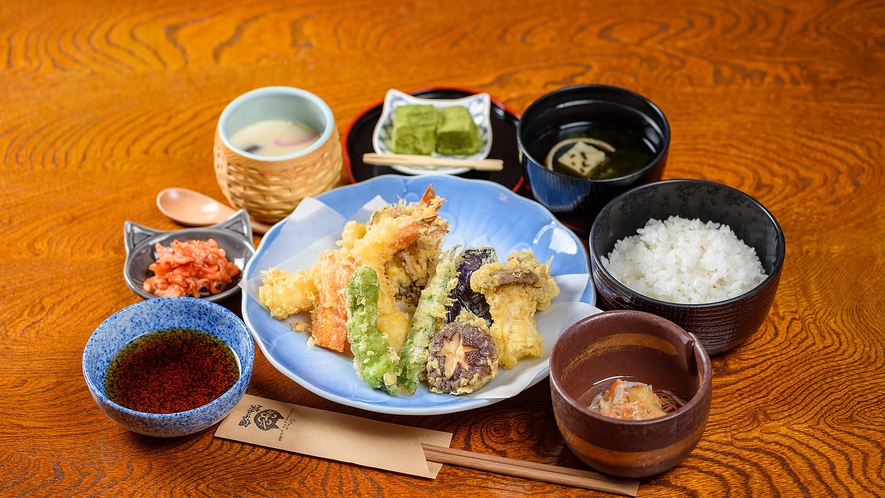 夕食『天ぷら定食』