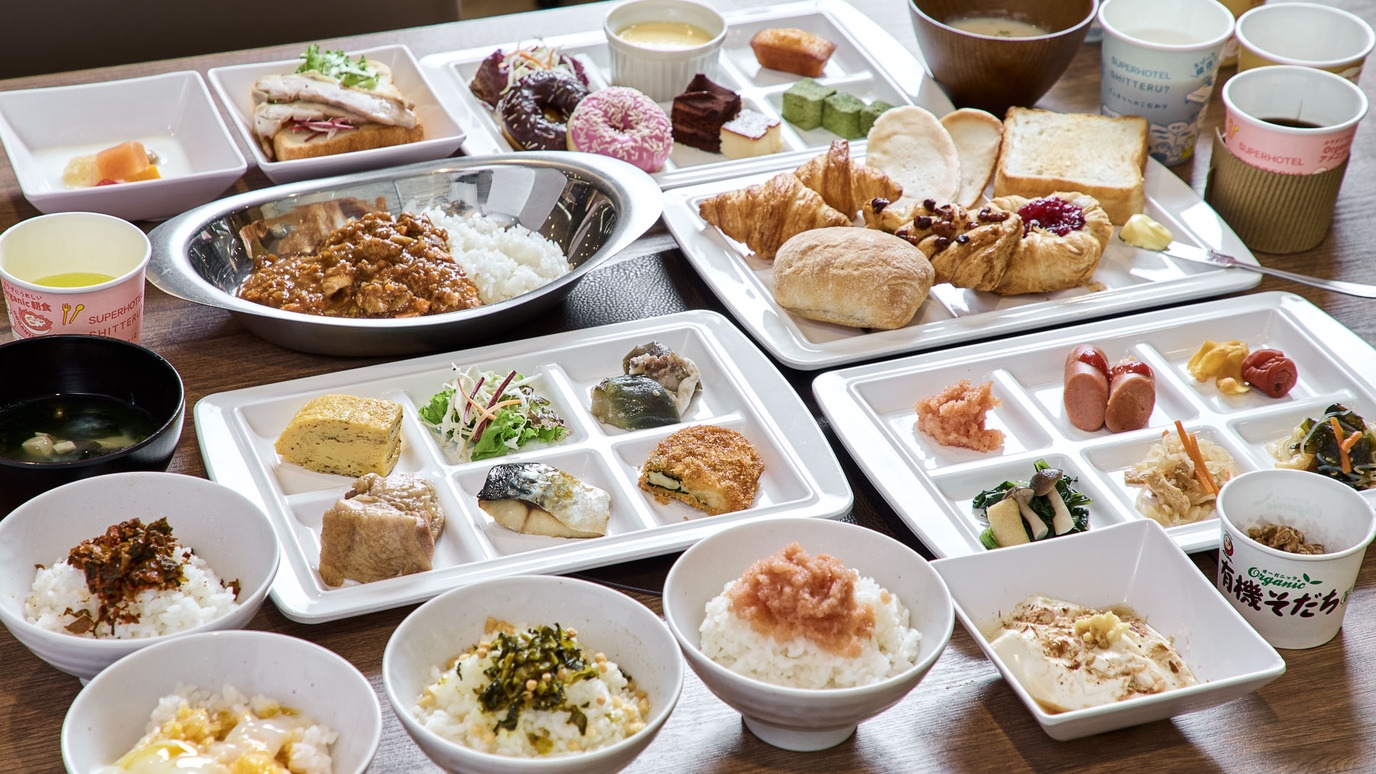 【楽パック★スペシャル】【朝食付き】夜通し入れる天然温泉＆ウェルカムバー付