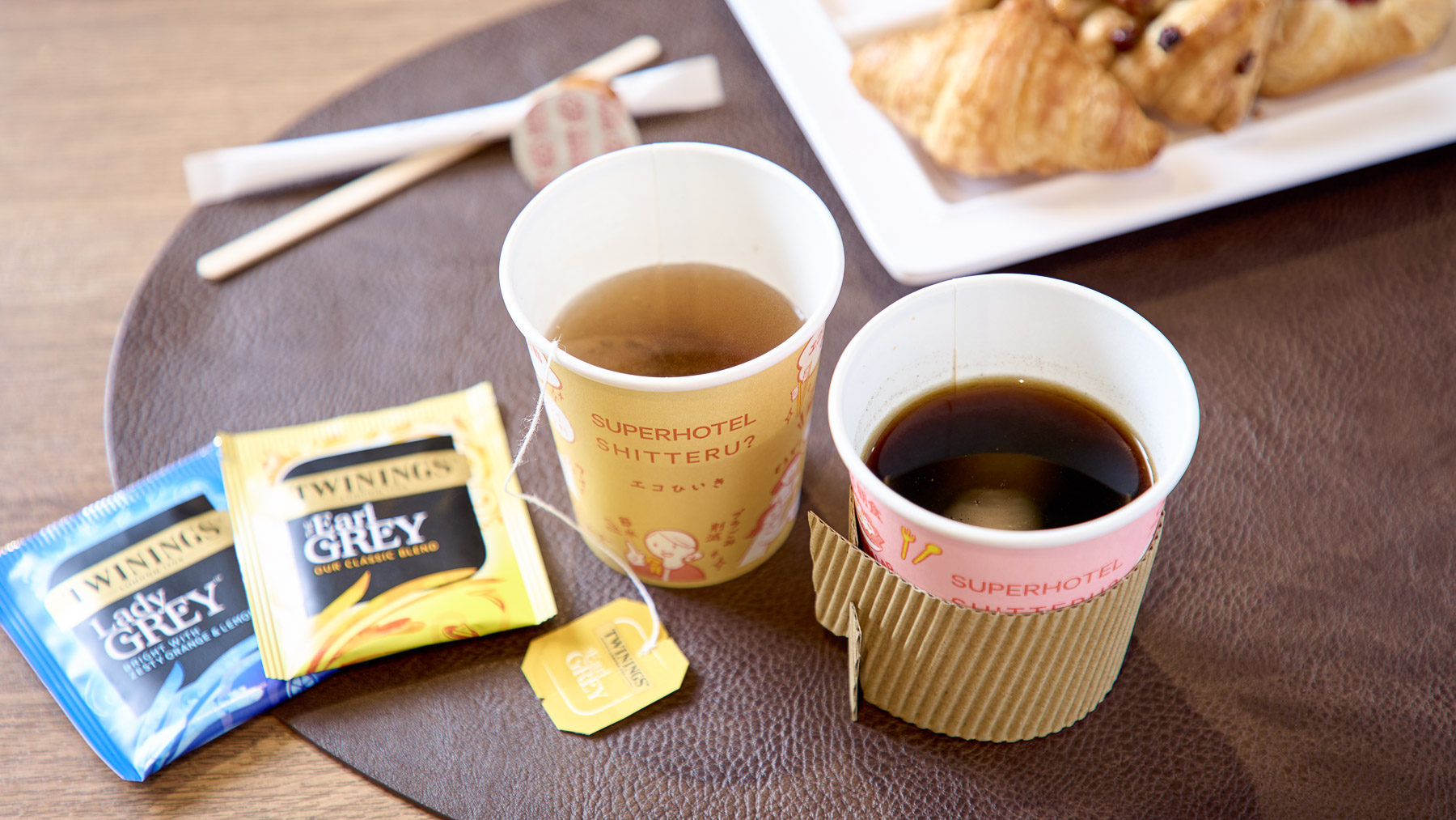 パンとコーヒーは相性間違いなし！