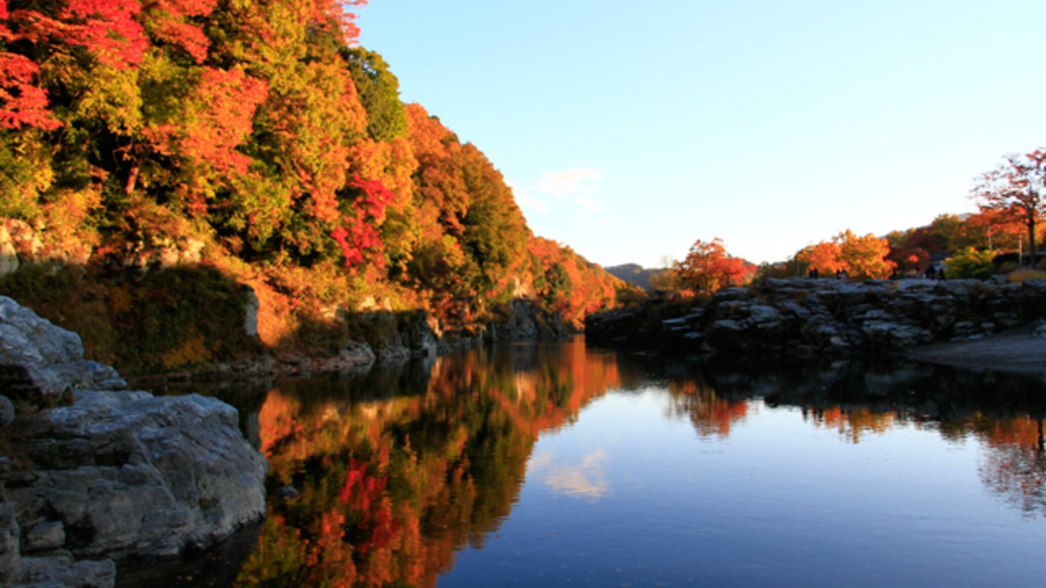 【観光情報】長瀞紅葉