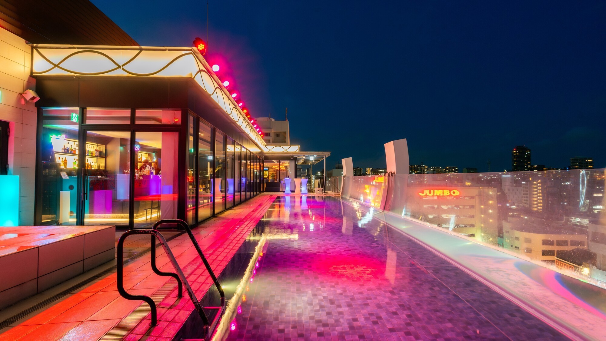 【ナイトプール入場特典付】映えナイトシースループール＆トロピカルドリンク1杯付！【2名〜】（素泊）