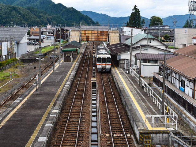 飛騨古川駅「君の名は。」聖地巡礼