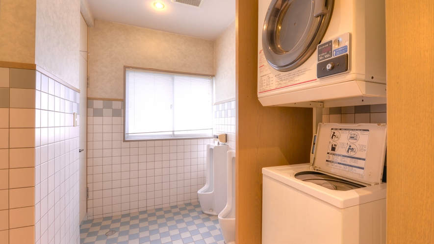 *共有スペース/お手洗いや洗濯機＆乾燥機はご宿泊のお客様共有でご利用下さい。